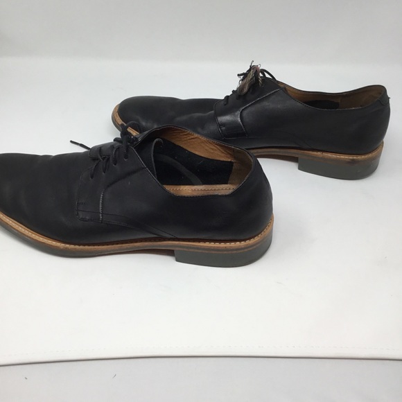 Gordon Rush Black Leather derbies oxfords - Picture 4 of 8